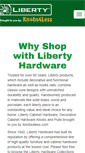 Mobile Screenshot of libertyhardware.net